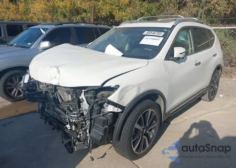 2018 Nissan Rogue Sl z USA, uszkodzony, nr VIN JN8AT2MT5JW486187